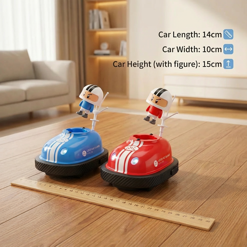 Bumper Car Toy Vehicles with Launcher Function