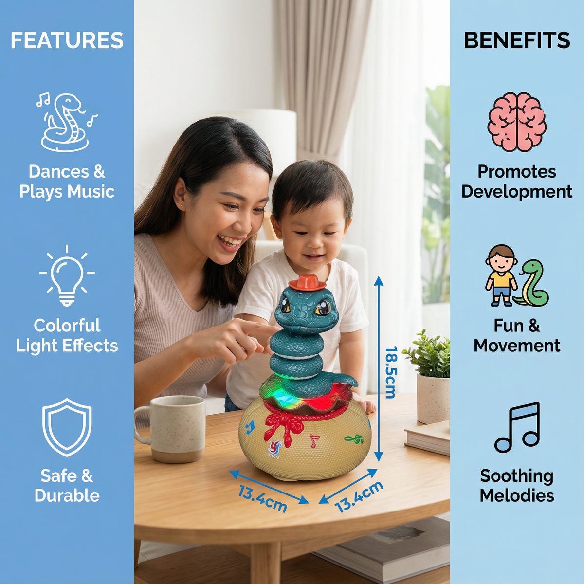 Dancing Snake Toy for Children