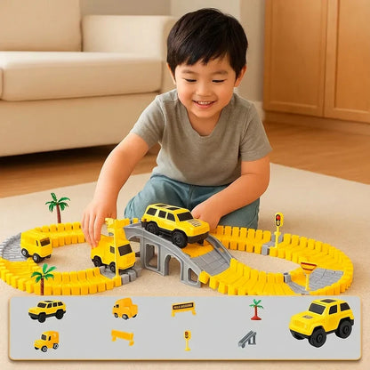 Adventure Race Track with Track Cars