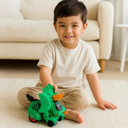 Transforming Dinosaur Cars