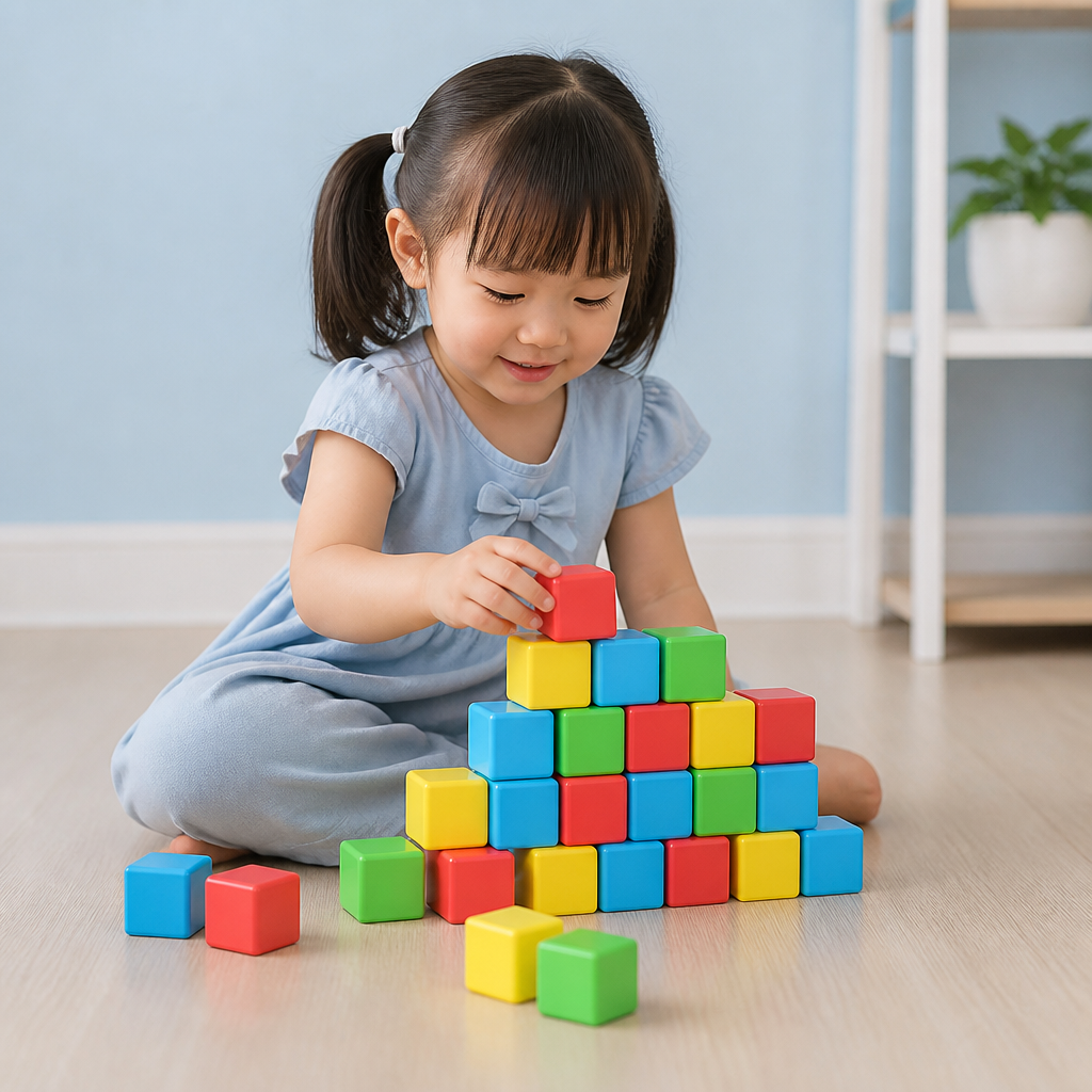 Toddler Safe 4.2cm Magnetic Building Cubes – STEM Learning Blocks