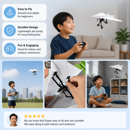 DIY Remote Control Paper Airplane Kit
