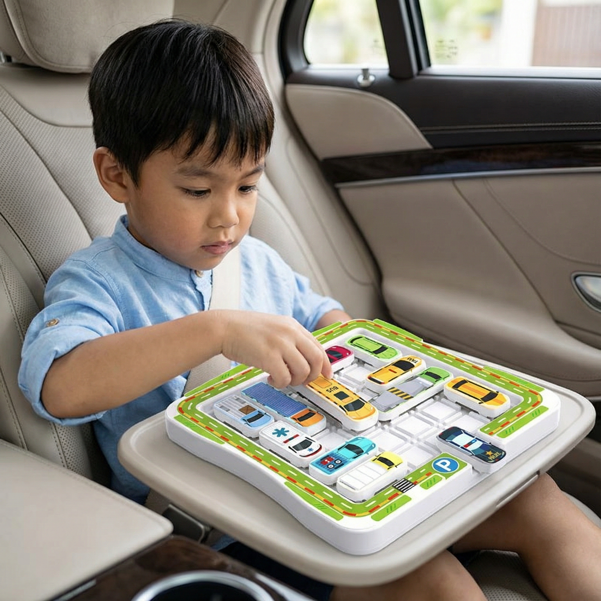 Logical Thinking – Car Parking Puzzle Toy for Children