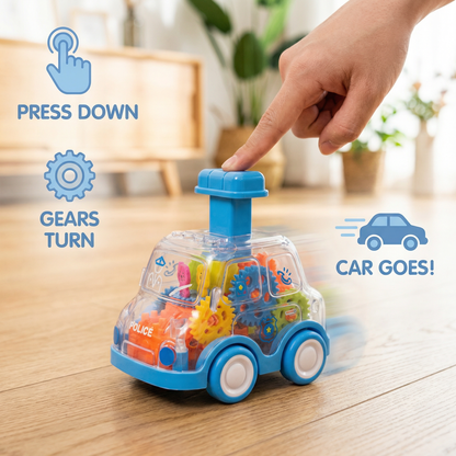 Press and Go - Gear Play Cars