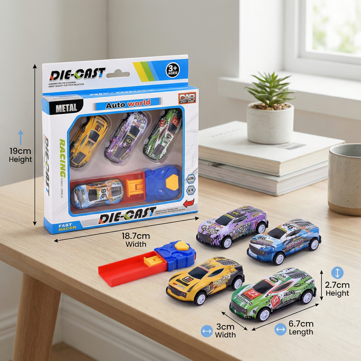 Car Catapult Racing Set