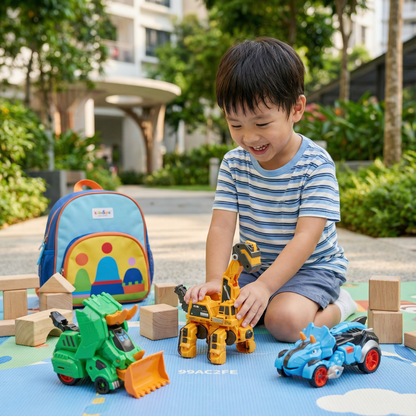 Transforming Dinosaur Cars