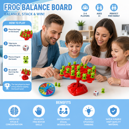 Frog Balance Board – Skill-Building Family Game
