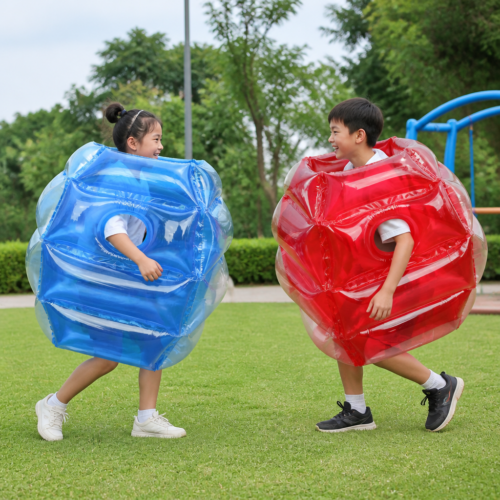 Inflatable Bumper Ball Suit for Kids – 2 Player Outdoor Collision Game