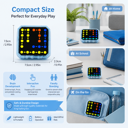 Smart Line LED Logic Puzzle Game – 800+ Brain Challenge Levels