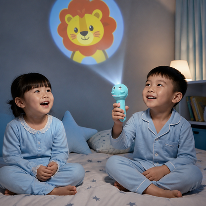 Kids’ Bedtime Story Projection Flashlight