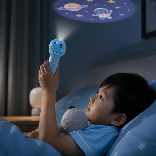 Kids’ Bedtime Story Projection Flashlight