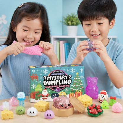 Christmas Squishy Advent Calendar for Kids