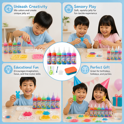 DIY Water Jelly Kit with Gels & Molds
