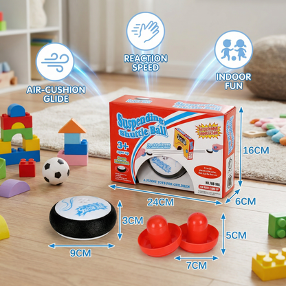 Mini Air Hockey Table Game for Kids – Reaction Game with Pucks