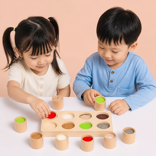 Montessori Touch-and-Feel Game – Sensory Learning Toy
