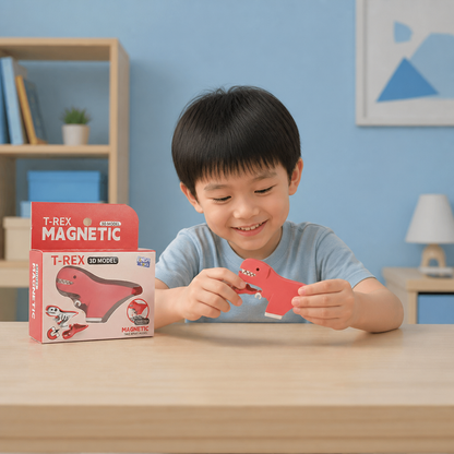 Magnetic Animal Skeleton Builder Set – STEM Take-Apart Learning Toy