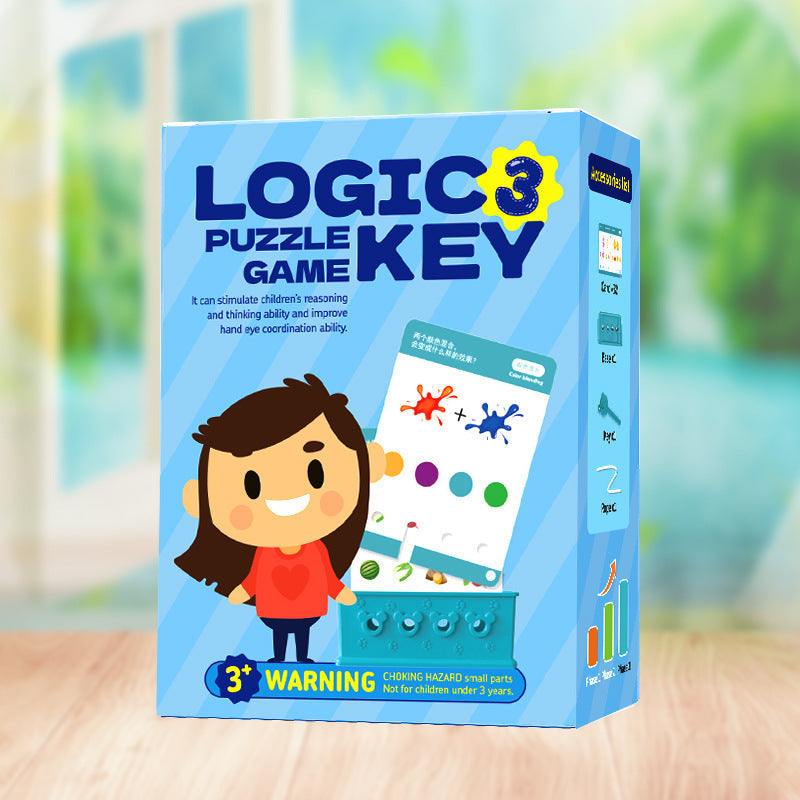 Logic Key Puzzle Game for Children