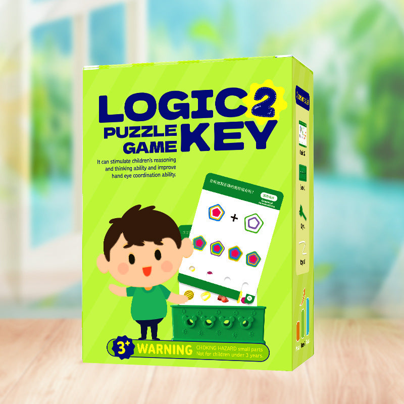 Logic Key Puzzle Game for Children