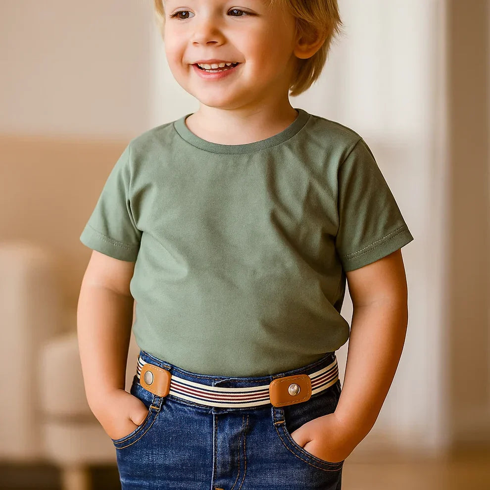 Comfortable Elastic Children’s Belts – Suitable for All Ages