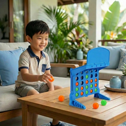 Four in a Row Target Shooting Game