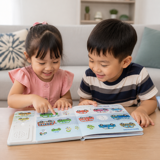Interactive English Sound Book for Kids - Tap & Listen - Fun & Easy Early Learning