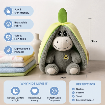 Breathing Donkey Plush Toy