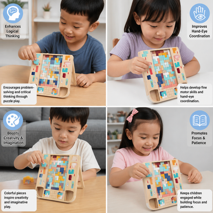 Challenge Your Brain – Tetris Block Game