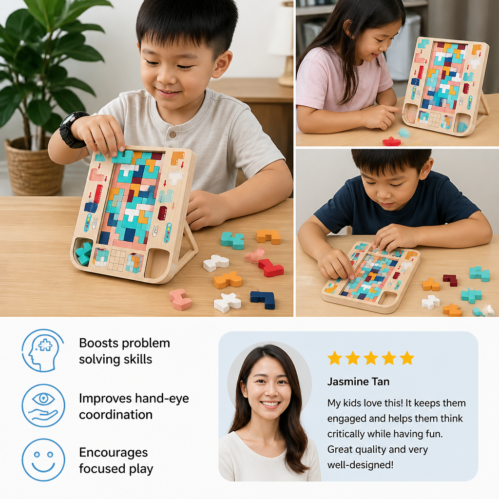 Challenge Your Brain – Tetris Block Game