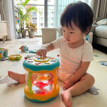 Interactive Musical Toy with Lights – Montessori Sensory & Soothing Lullaby Toy