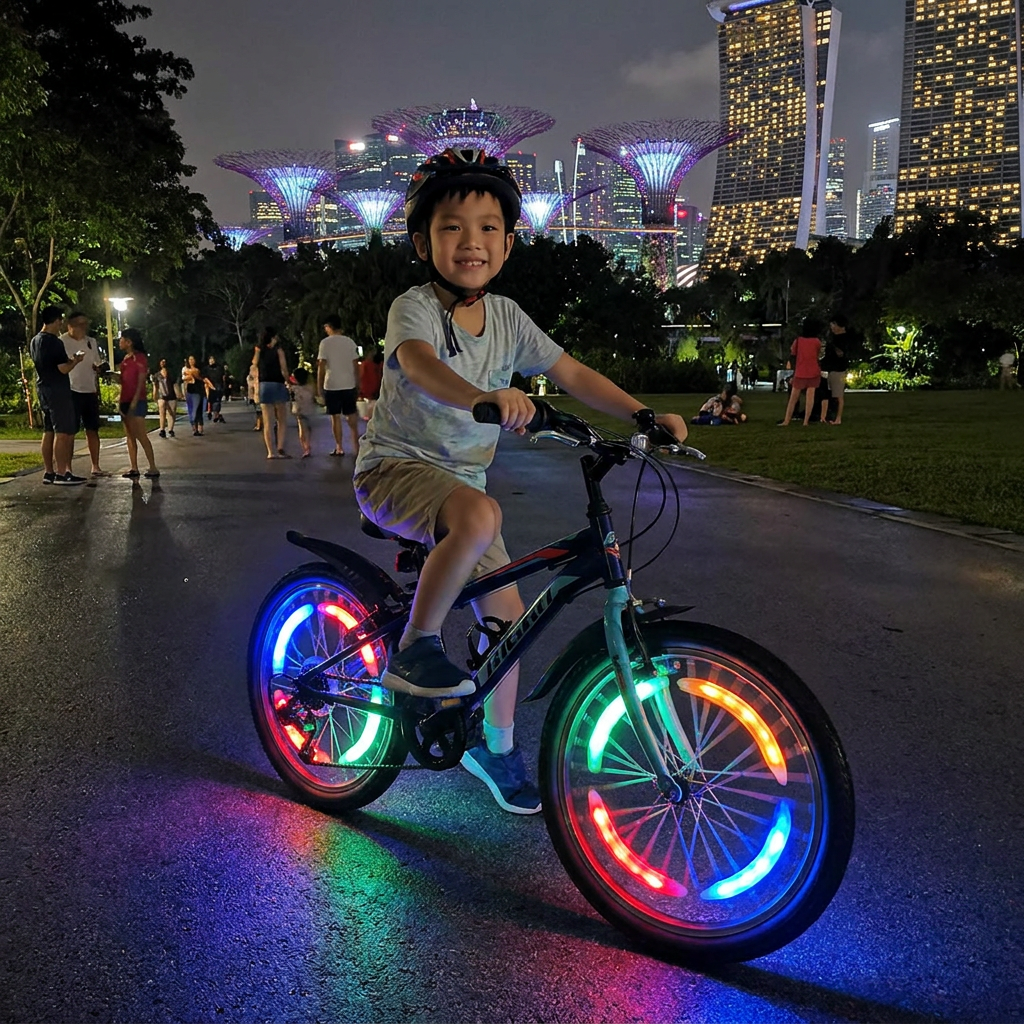 Colorful LED Bicycle Wheel Spoke Lights