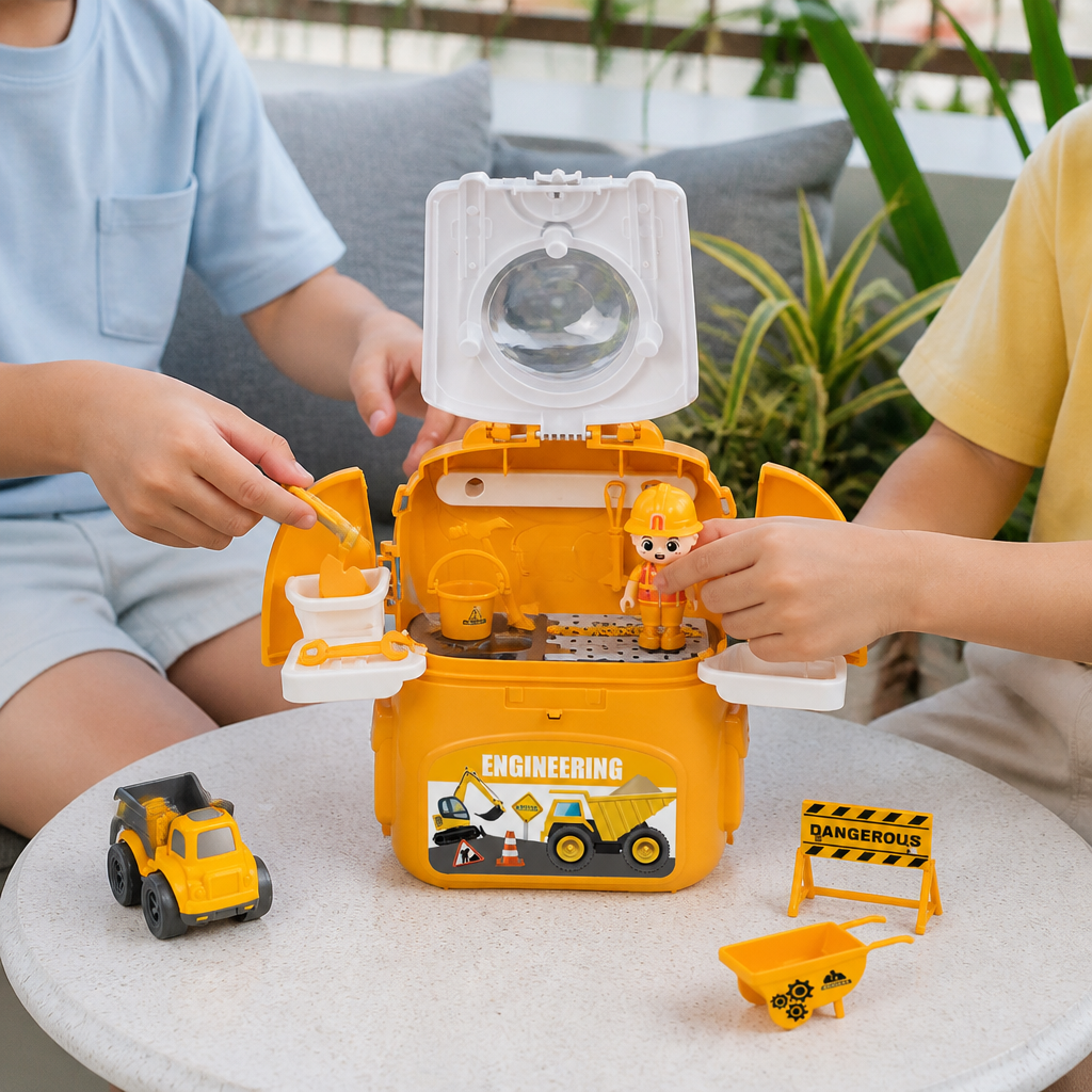 3-in-1 Backpack Playset for on the Go