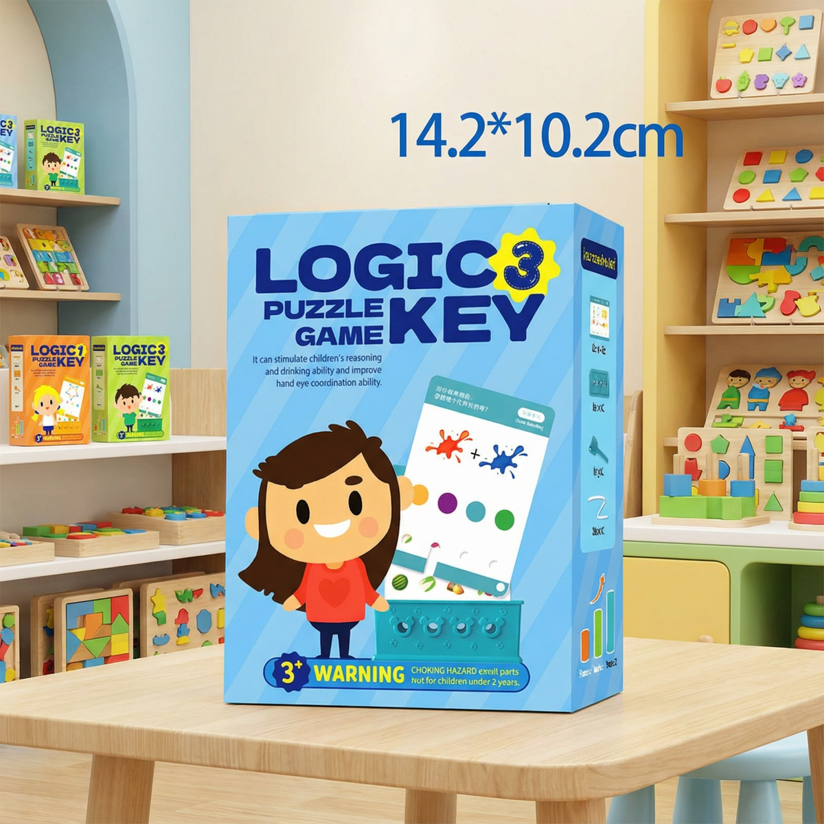 Logic Key Puzzle Game for Children