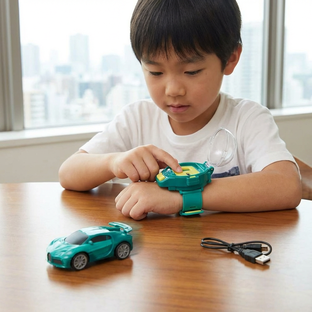 Remote-Controlled Mini Bracelet Car
