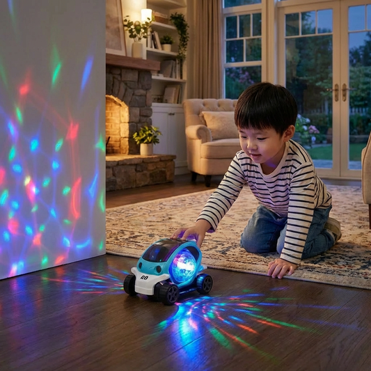 Glowing 360° Music Stunt Car