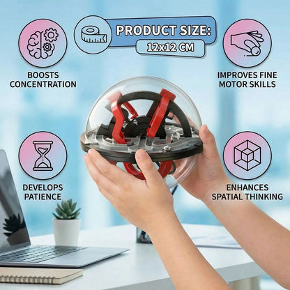 3D Labyrinth Puzzle Ball
