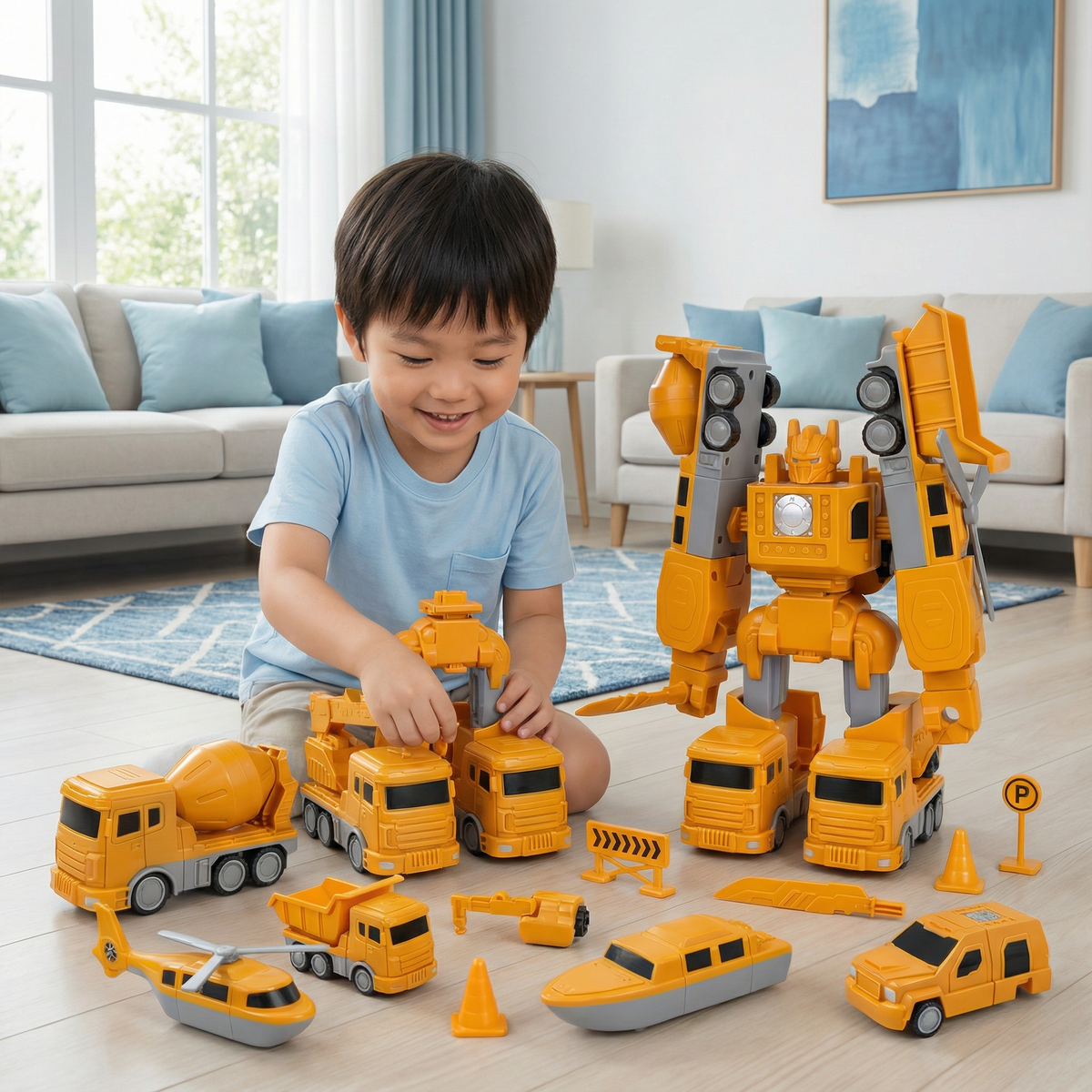 Transformer Magnetic Vehicles