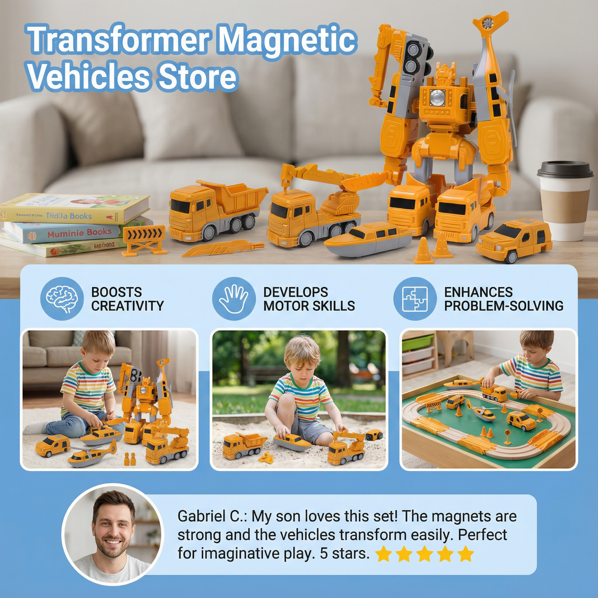 Transformer Magnetic Vehicles