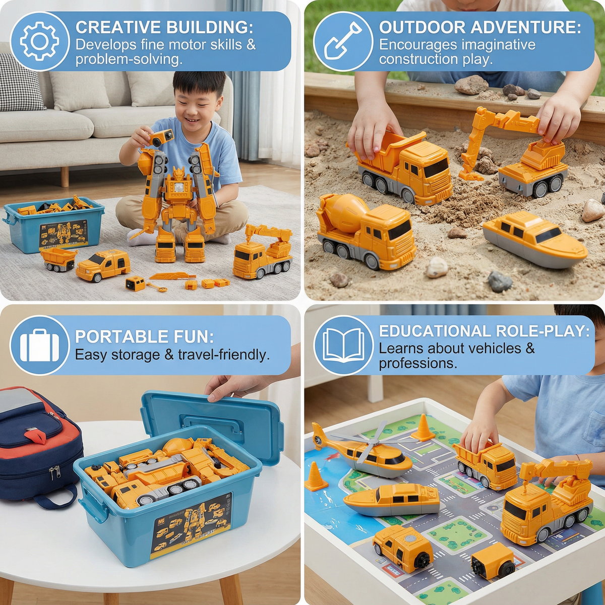 Transformer Magnetic Vehicles