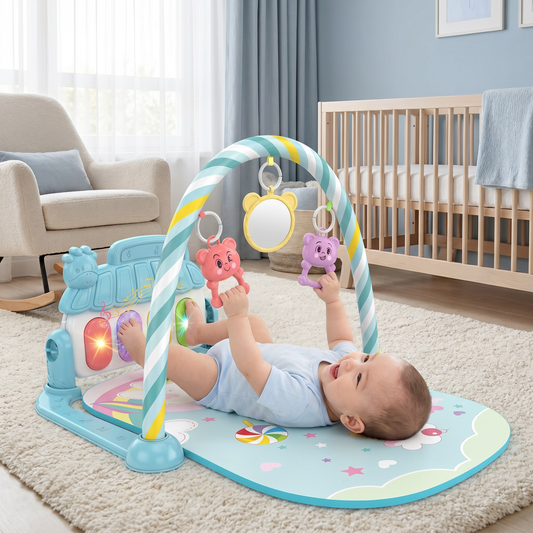 Musical Baby Pedal Piano for Limbs Coordination and Visual & Auditory Training