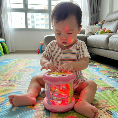 Interactive Musical Toy with Lights – Montessori Sensory & Soothing Lullaby Toy