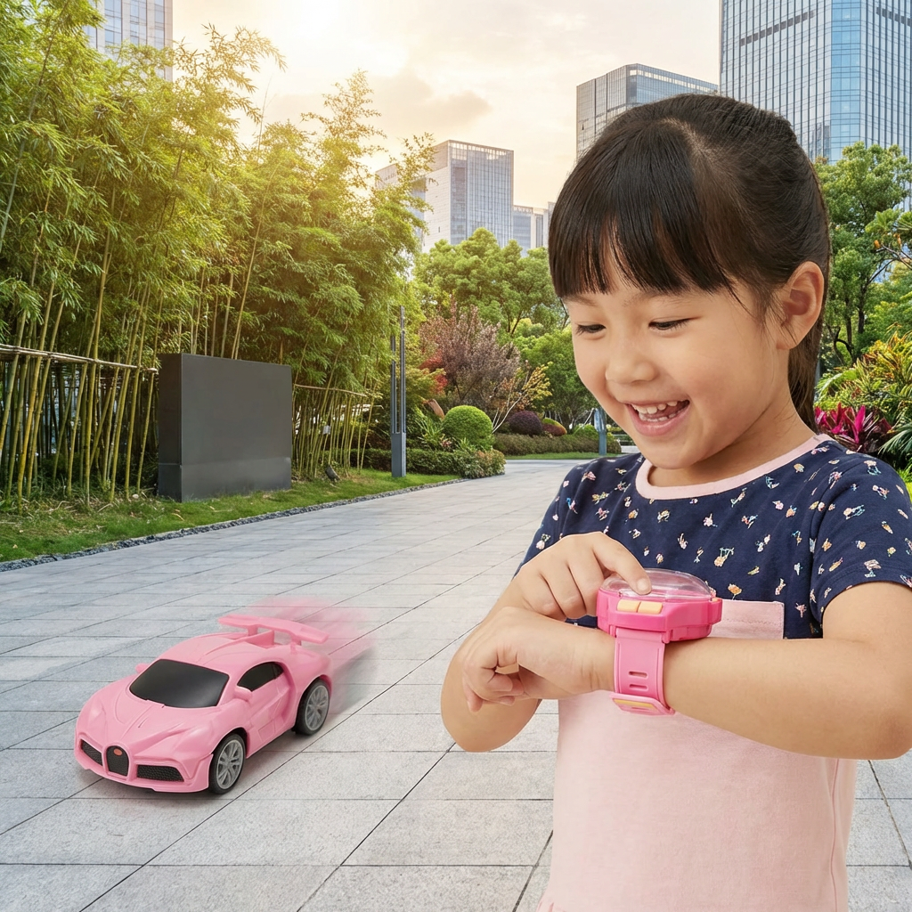 Remote-Controlled Mini Bracelet Car