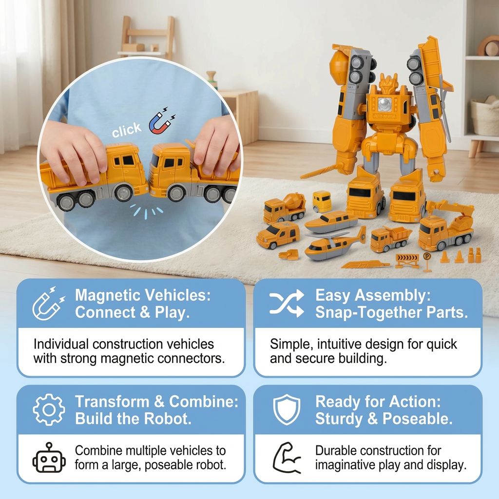 Transformer Magnetic Vehicles