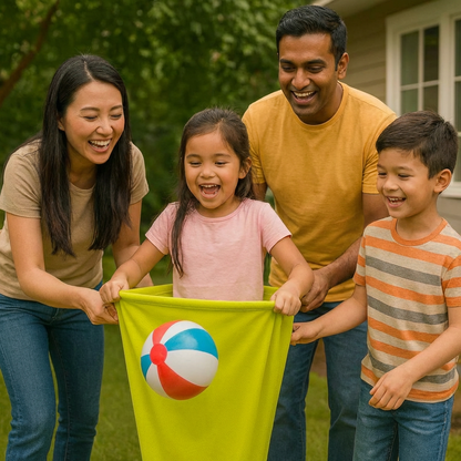 Clown Pants Catch Ball Family Game