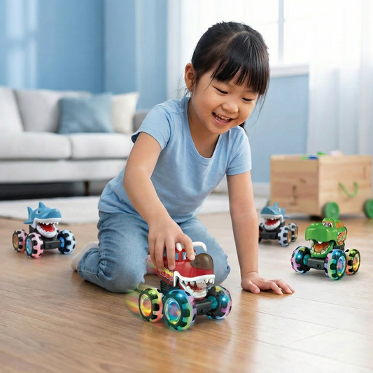 Glowing Monster Truck Toy Cars