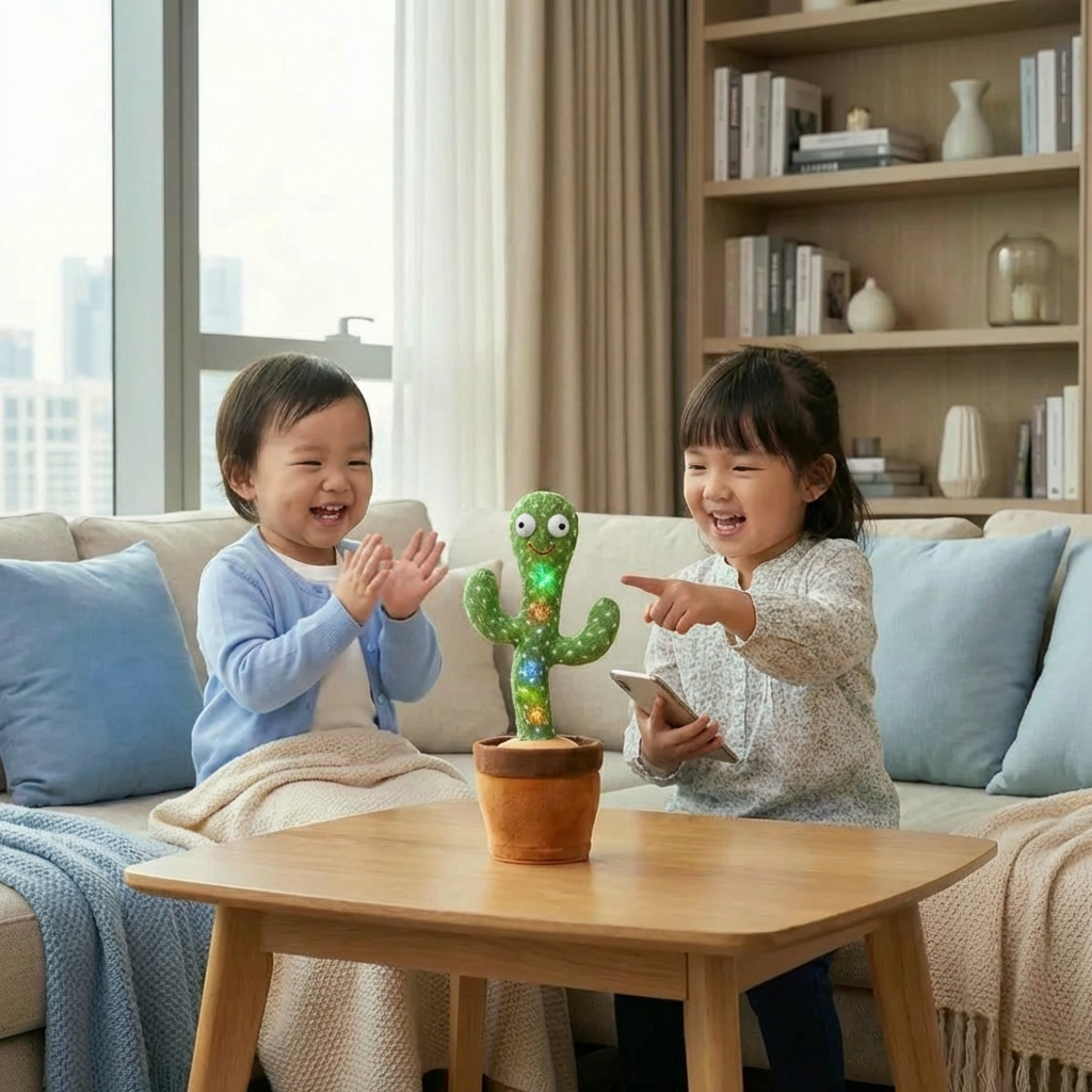 Talking Cactus – Interactive Children’s Toy