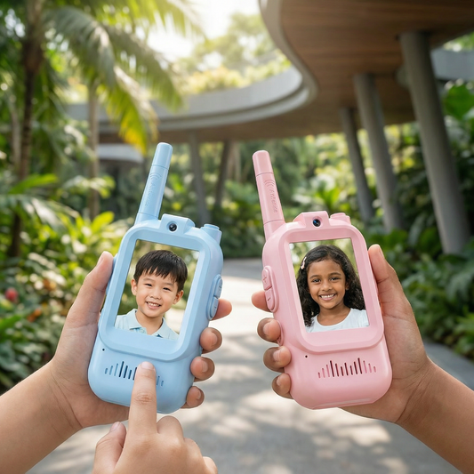 Kids' Video Walkie-Talkie 2-Pack – Radios with Camera & Screen