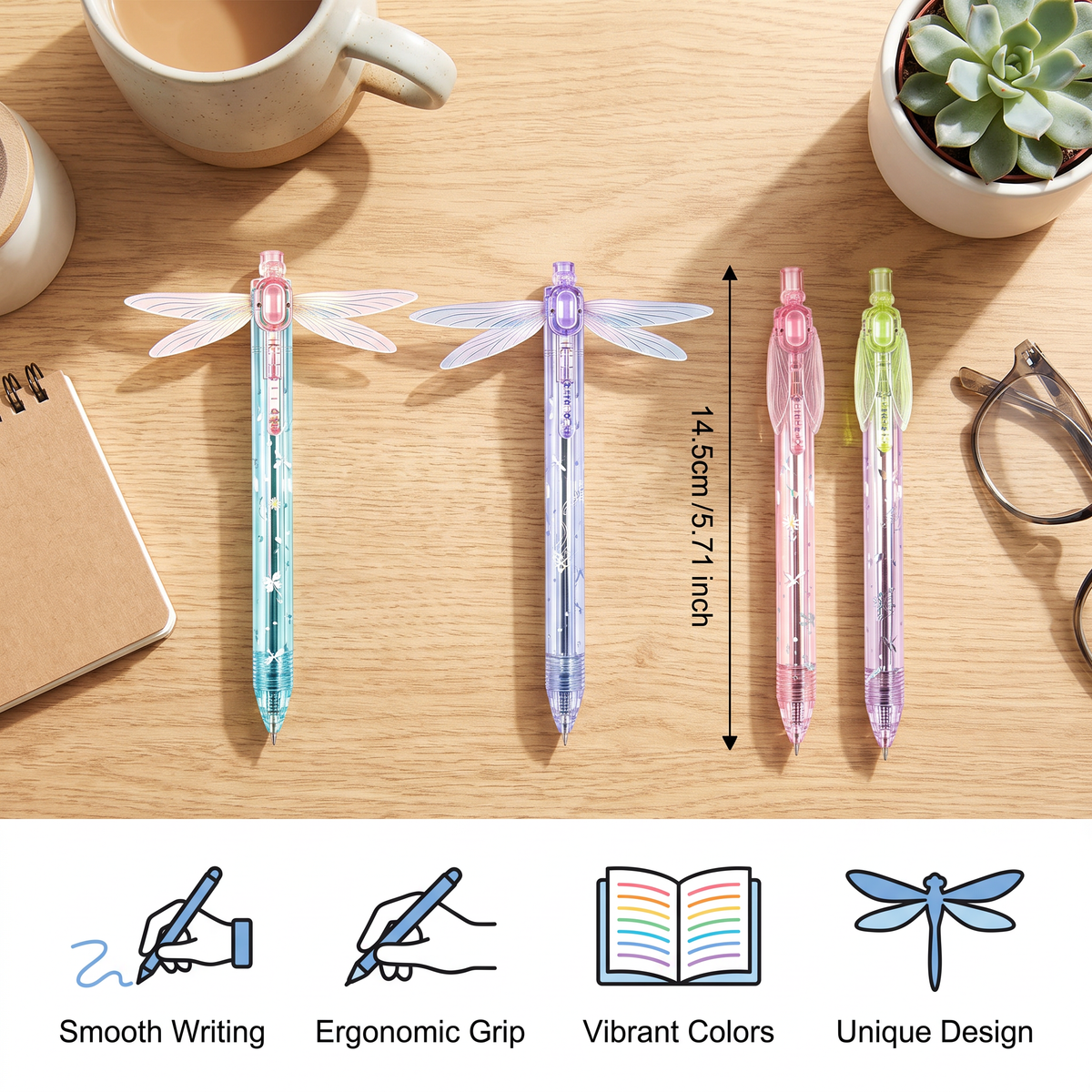 Magic Dragonfly Wing Gel Pen