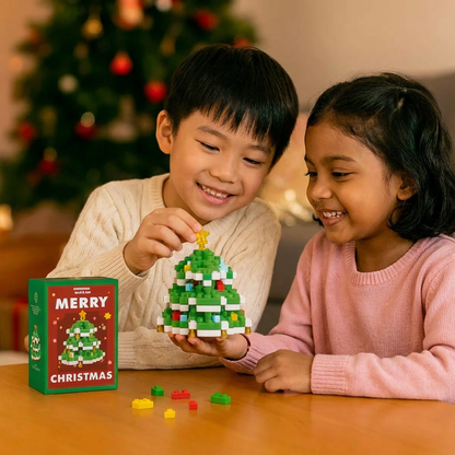 Creative Building Block Christmas Figures - Fun for the Whole Family