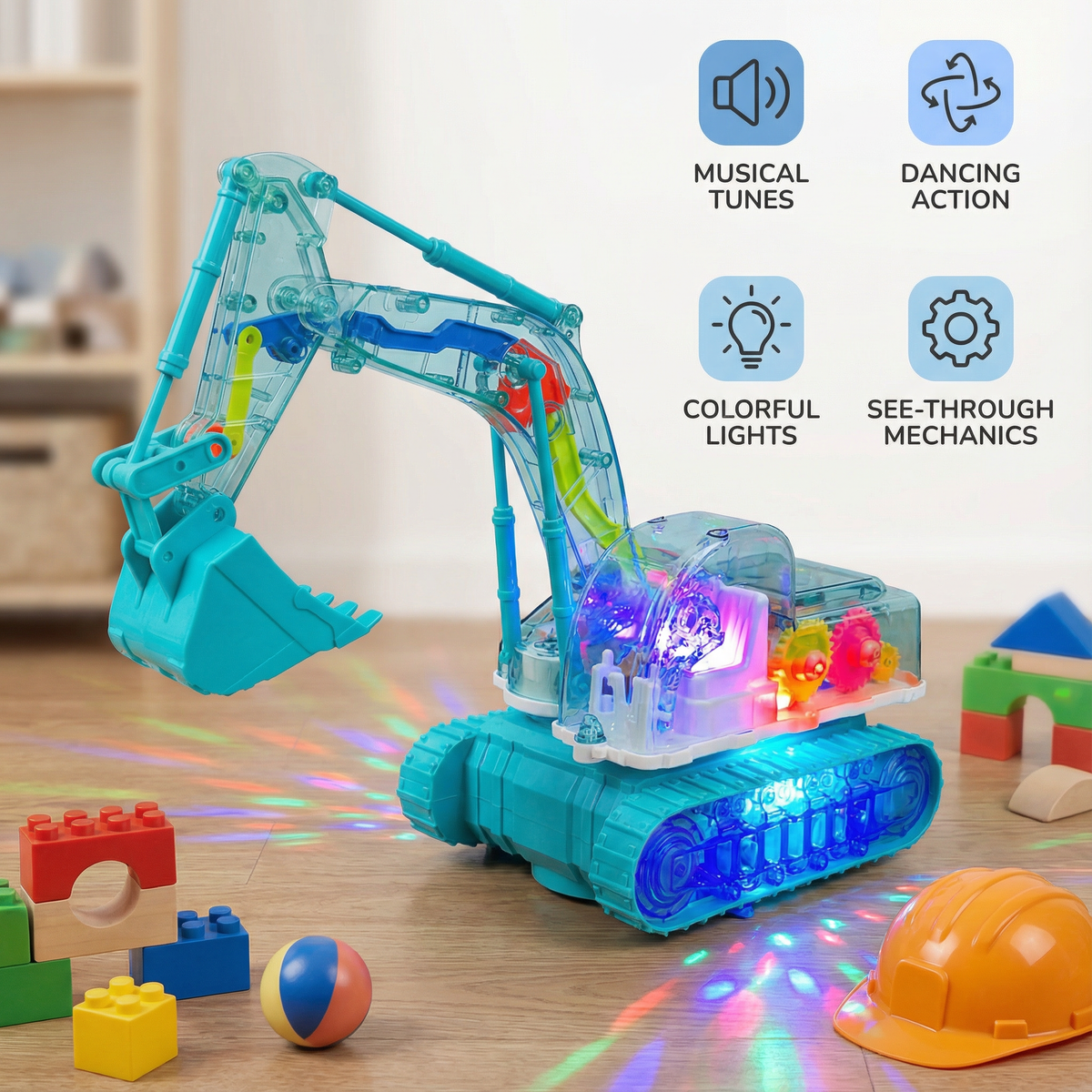 Dancing And Light-Up Musical Digger