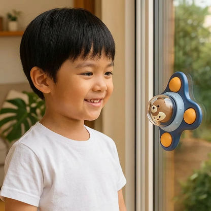 Montessori Suction Cup Spinner – Rotating Learning Toy